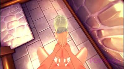 (Tələ) Elviş qulluqçusu üzünüzü yumağa kömək edir.